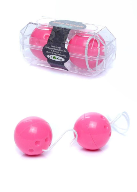 Вагінальні кульки Duo-Balls Pink, 21 см (рожевий)