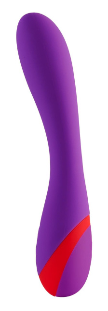 Вібратор Dream Toys Twin Toned, 19 см (фіолетовий)
