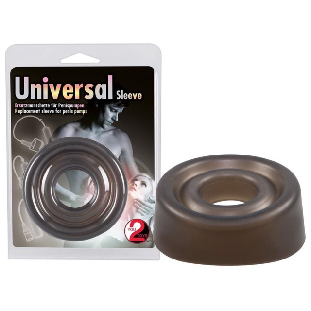Насадка на помпу для пеніса Orion Universal Sleeve, 6 см (чорний)