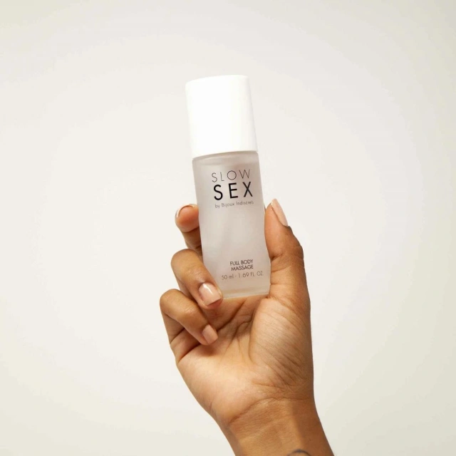 Bijoux Indiscrets Slow Sex Full Body Massage - Żel do masażu, Kokos, 50 ml
