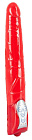 Вібратор Red Push, 19,5 см (червоний)