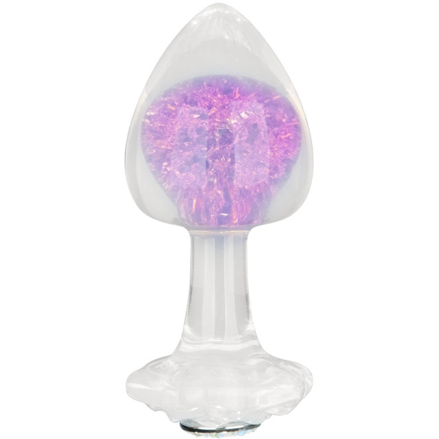 Lovetoy Gemoria - Korek analny, Fioletowy, 11.3 cm