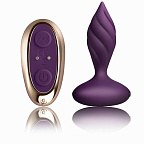Анальна вібропробка Rocks Off Petite Sensations Desire, 7.5 см (фіолетовий)