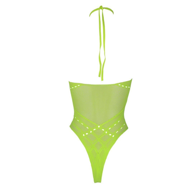 Боді Ouch! With Halter Neck, XS/XL (зелений)