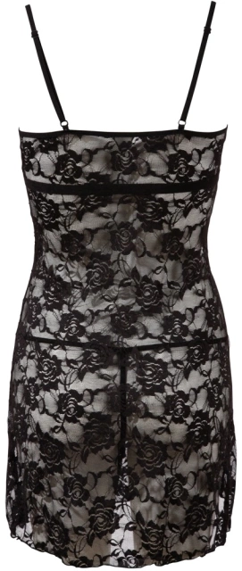 Сорочка Cottelli Lingerie Chemise, S (чорний)