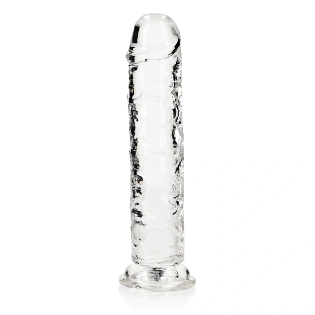 Фаллоимитатор RealRock Crystal Clear 8'', 22 см (прозрачный)