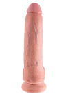 Фалоімітатор King Cock 9, 23 см (тілесний)
