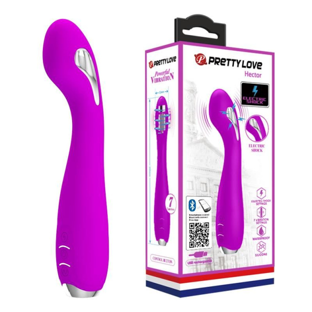 Wibrator Pretty Love Hector Smart, 19,5 cm (fioletowy)