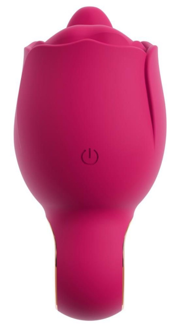 Вібратор для клітора You2Toys Oral Fun Tongue, 11.3 см (рожевий)