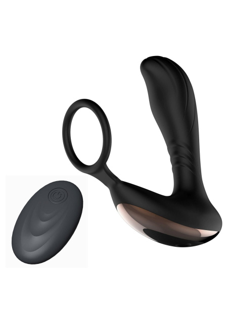 B - Series Magic Remote Control - Stymulator prostaty, Czarny, 12.7 cm