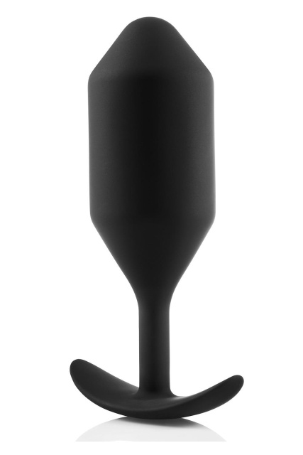 B-Vibe Snug Plug 5 - Korek analny, Czarny, 16 cm