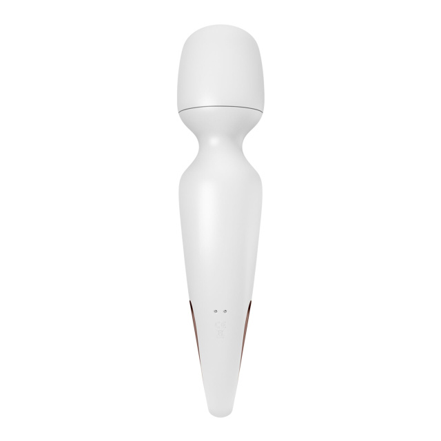 Вібромасажер Satisfyer Wand-erland, 30 см (білий)