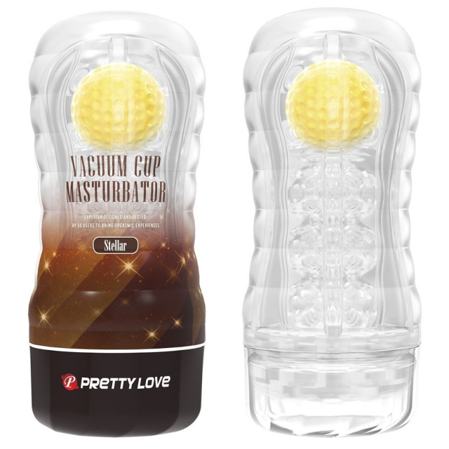 Мастурбатор Pretty Love Vacuum Cup (прозорий)