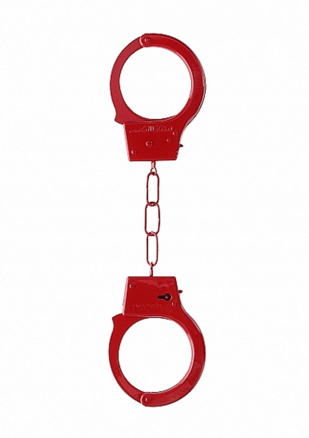 Наручники Ouch! Beginner's Handcuffs (червоний)