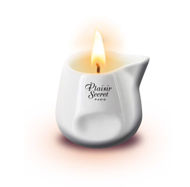 Масажна свічка Plaisirs Secrets Vanilla, 80 мл