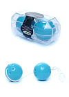 Вагинальные шарики Boss Series Duo Balls, 21 см (голубой)
