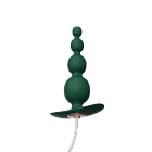 Korek analny Qingnan No.8 Mini Vibrating Anal Bead, 12 cm (zielony)