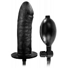 Анальний розширювач Baile Bigger Joy Inflatable Penis, 16 см (чорний)