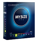 My.Size Pro - Prezerwatywy, Przezroczysty, Bezzapachowy, 16 cm