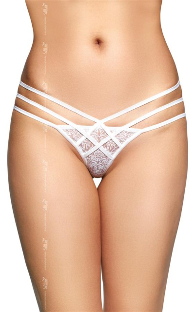 Трусики-стрінги SoftLine G-String 2492, M/L (білий)