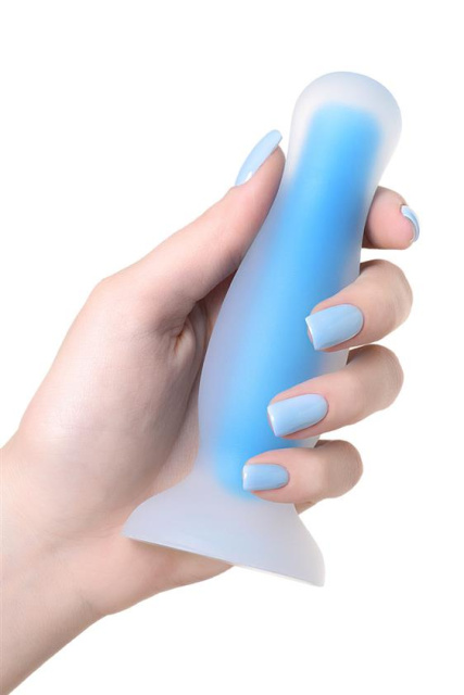 Korek analny Toyfa Beyond Namor Glow, 12,5 cm (niebieski)