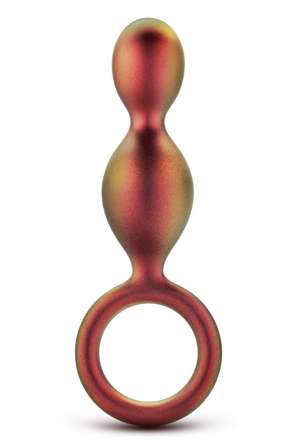 Blush Anal Adventures Matrix Loop Plug - Korek analny, Pomarańczowy, 13.3 cm