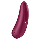 Вакуумный стимулятор клитора Satisfyer Curvy 1+ (красный)