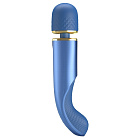 Вібромасажер Pretty Love Colorful Massager, 24 см (синій)