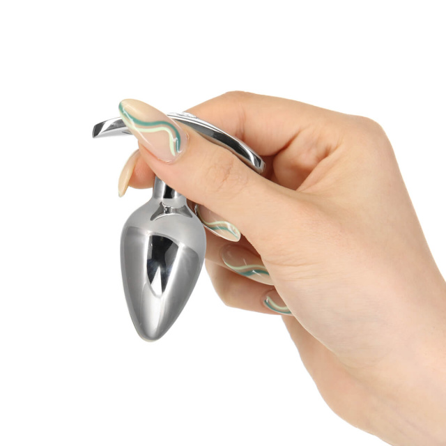 Korek analny Pillow Talk Sneaky Stainless Steel Butt Plug, 6,6 cm (srebrny)