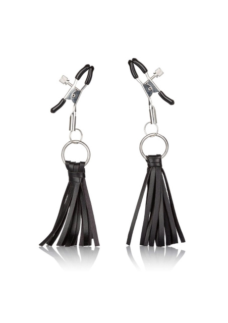 CalExotics Playful Tassels - Zaciski na sutki, Czarny, 5.7 cm