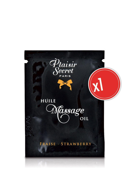 Масажна олія Secret Pleasure Massage Fraise, 3 мл