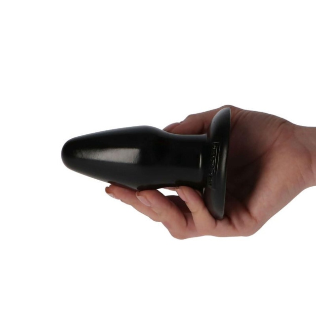 Toyz4lovers Italian Cock 3, 5" - Korek analny, Czarny, 9.5 cm