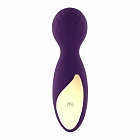 Вибромассажер Rianne S Lovely Leopard Mini Wand, 12 см (фиолетовый)