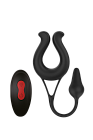 Вибратор Dream Toys Rings of Love Remote Multi Teaser, 23 см (черный)