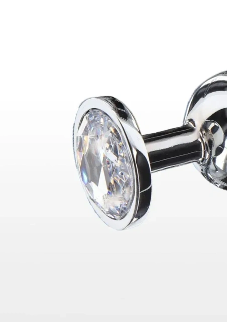 Korek analny Anal Play Starlight Booty Jewel Small, 7.2 cm (srebrny)