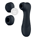 Вакуумный стимулятор клитора с вибрацией Satisfyer Pro 2 Generation 3 with Liquid Air (черный)