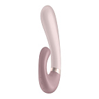 Вибратор-кролик Satisfyer Heat Wave, 14х3.5 см (розовый)