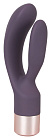 Вібратор-кролик Elegant Series Double Vibe, 16 см (фіолетовий)