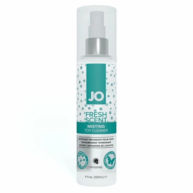 System JO Misting Toy Cleaner - Spray do czyszczenia, Przezroczysty, 120 ml