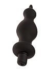 Анальна пробка Adrien Lastic Bullet Bullet Amuse, 12 см (чорний)