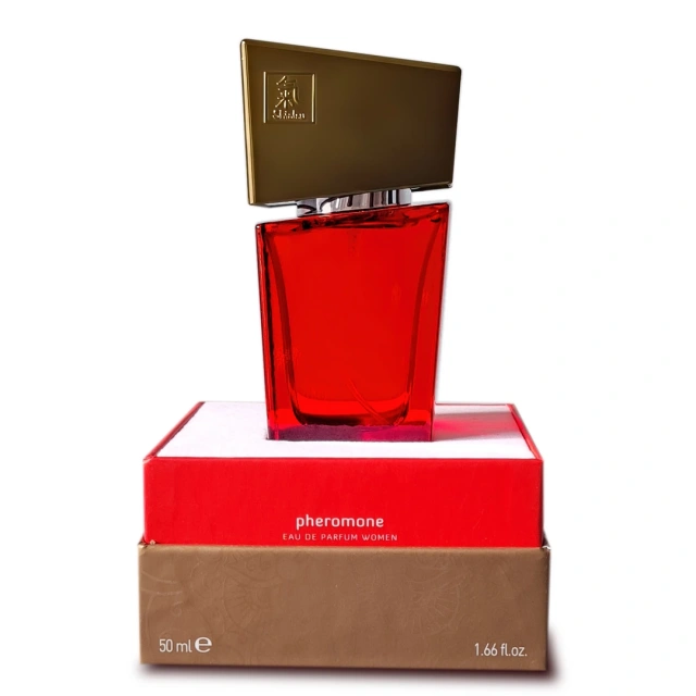 Духи з феромонами для жінок Hot Shiatsu Pheromon Fragrance Woman Red, 50 мл