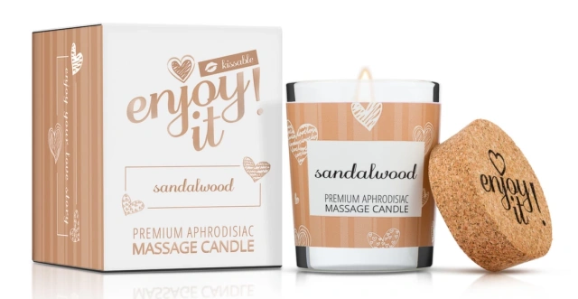 Массажная свеча Magnetifico Enjoy It! Sandalwood, 70 мл