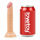 Фаллоимитатор LoveToy Enduro Blaster Realistic Dong, 14 см (телесный)