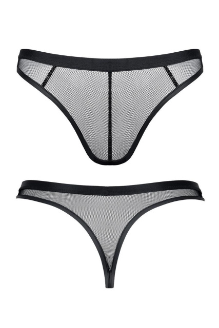Стринги Regnes Fetish Planet, XL (чорний)