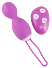 Вагинальные шарики Sweet Smile Remote Controlled Rotating Love Balls, 16 см (фиолетовый)