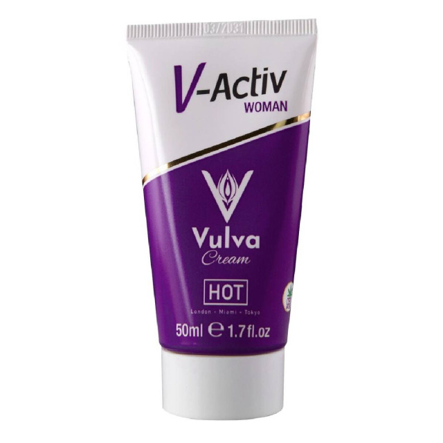 Стимулюючий крем Hot V-Activ Vulva Cream CBD, 50 мл