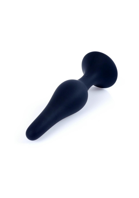 Анальна пробка Boss Silicone Plug Small, 10 см (чорний)