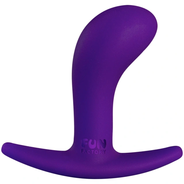 Korek analny Fun Factory Bootie Small, 7.6 cm (fioletowy)