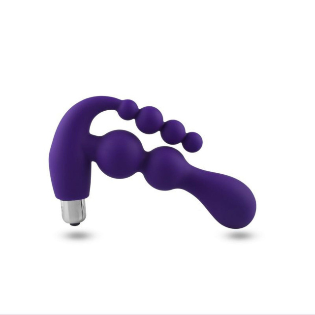 Toyz4lovers Double Pleaser - Korek analny, Fioletowy, 15.5 cm