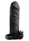 Насадка на пенис Pipedream Vibrating Real Feel 2 Extension, 16,5 см (чёрный)
